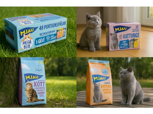 Produktguide testar Mjau kattmat