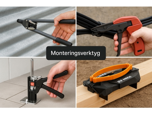 Produktguide testar Monteringsverktyg