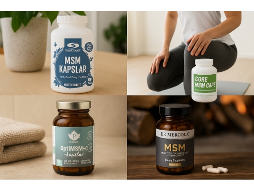 Produktguide testar MSM-Kapslar