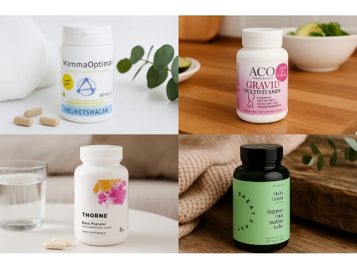 Produktguide testar Multivitamin gravid