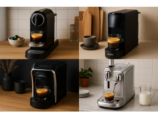 Produktguide testar Nespresso maskin
