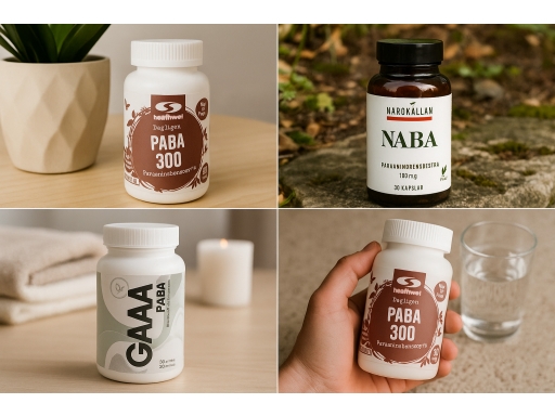Produktguide testar PABA