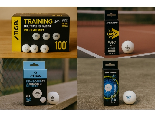 Produktguide testar Pingisbollar