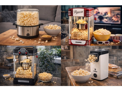 Produktguide testar Popcornmaskin