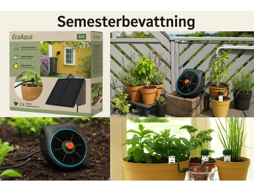 Produktguide testar Semesterbevattning
