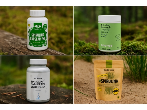 Produktguide testar Spirulinatabletter