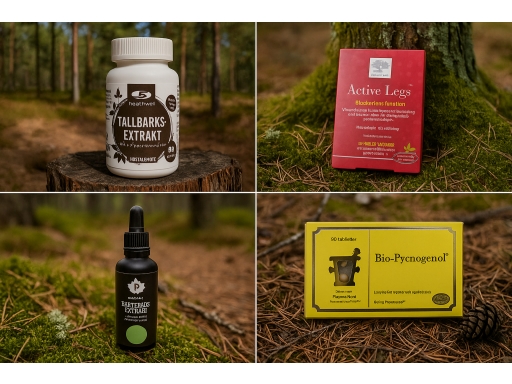 Produktguide testar Tallbarksextrakt