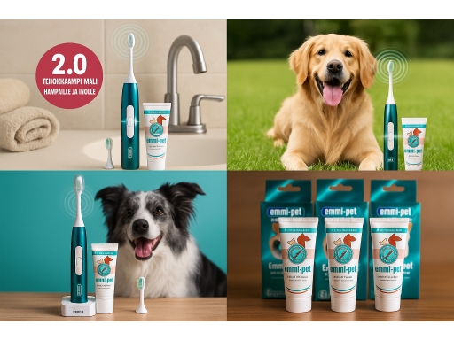 Produktguide testar Ultraljudstandborste hund