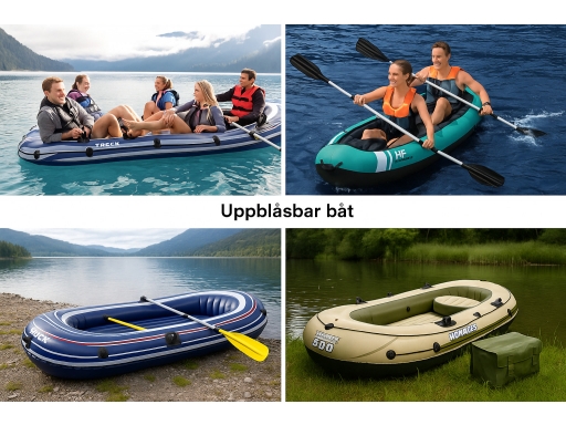 Produktguide testar Uppblåsbar båt