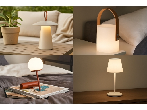 Produktguide testar Uppladdningsbar lampa