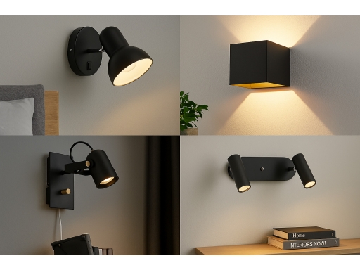Produktguide testar vägglampa svart