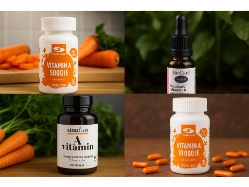 Produktguide testar Vitamin A
