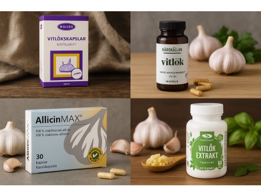 Produktguide testar Vitlökskapslar