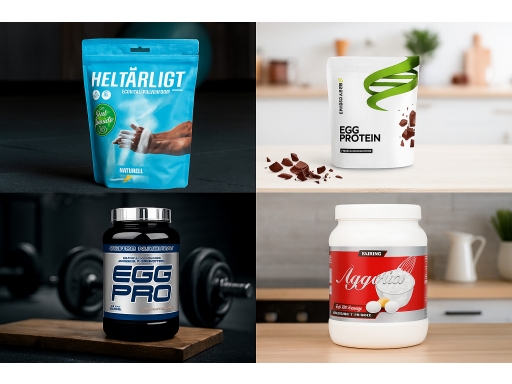 Produktguide testar Äggproteinpulver