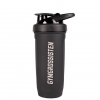 Gymgrossisten Stainless Steel Shaker Svart 900 ml