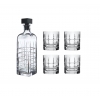 Orrefors Street Whiskeyset 5 delar