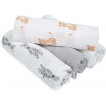 Aden by Aden + Anais Muslinfilt Swaddle 4-pack
