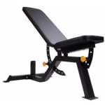 Recoil Träningsbänk Justerbar Maxvikt 300kg Svart Classic