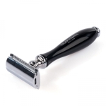 Truefitt & Hill Wellington Säkerhetshyvel i Ebenholtsimitation och Krom