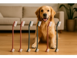 Produktguide testar  4-pack Tandborstar för hund