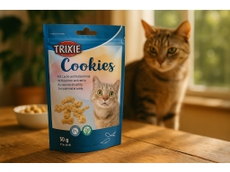Produktguide testar  Cookies med Lax och Kattmynta
