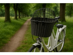 Produktguide testar  Cykelkorg med galler