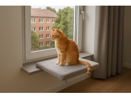 Produktguide testar  Fönsterbräda för katt