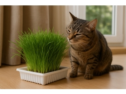 Produktguide testar  Kattgräs Vitaminberikat med Odlingslåda