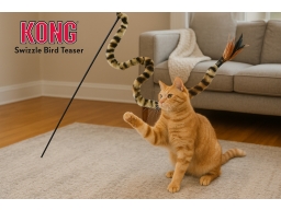 Produktguide testar  KONG Swizzle Bird Teaser Kattspö
