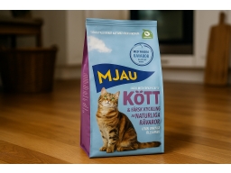 Produktguide testar  Torrfoder köttsmak för katt
