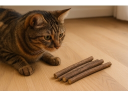 Produktguide testar  Tuggpinnar Matabi för katt