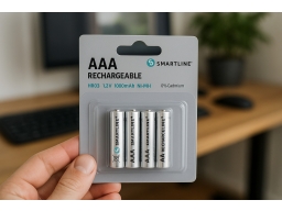 Produktguide testar AAA 1000 mAh NI-MH - 4-pack Smartline