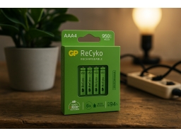Produktguide testar AAA RECYKO GP 950MAH NI-MH - 4 PACK