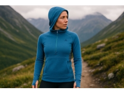 Produktguide testar Aclima WarmWool hoodsweater w zip Women