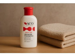 Produktguide testar ACO Special Care Värmande Massageolja 150 ml