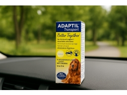 Produktguide testar Adaptil Transport Spray 20 ml