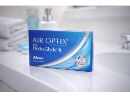 Produktguide testar Air Optix plus Hydraglyde