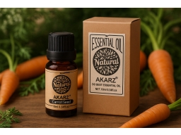 Produktguide testar AKARZ Morotsfrö eterisk olja Naturlig