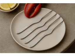 Produktguide testar Alessi Colombina Skaldjursbestick 4-pack
