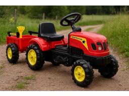 Produktguide testar Alexs Garage Tramptraktor Med Släp