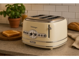 Produktguide testar Ariete Brödrost 4 skivor beige