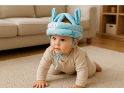 Produktguide testar Baby Huvudskydd