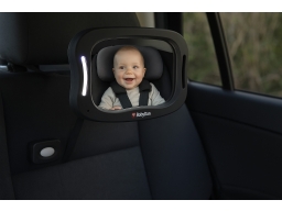 Produktguide testar BabyDan Bilspegel med belysning