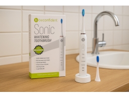 Produktguide testar Beconfident Sonic Whitening Eltandborste