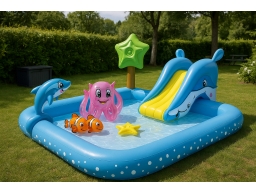 Produktguide testar Bestway Fantastiskt Akvarium Vattenpark 239x206