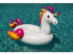 Produktguide testar Bestway Flytleksak Fantasy Unicorn