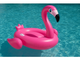 Produktguide testar Bestway Flytleksak Supersized Flamingo