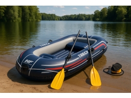 Produktguide testar Bestway Hydro-Force Gummibåt Treck X2 set 2