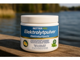 Produktguide testar Better You Elektrolytpulver