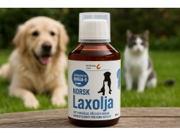 Produktguide testar BioSalma Norsk Laxolja för Hund och Katt 300 ml